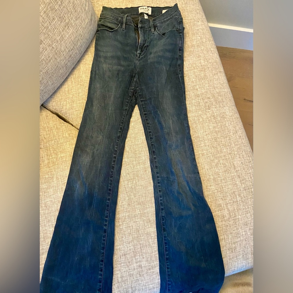 Frame Le High Flare Denim